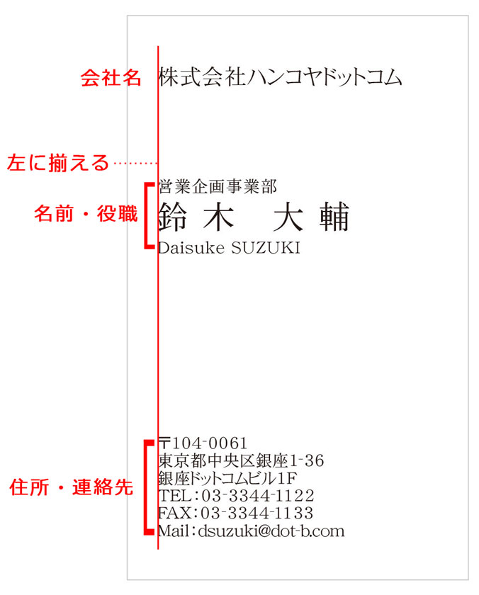 縦型レイアウト例2