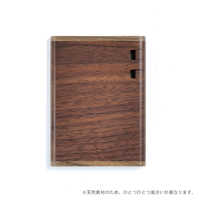 ビジネスカードケース ウォールナット