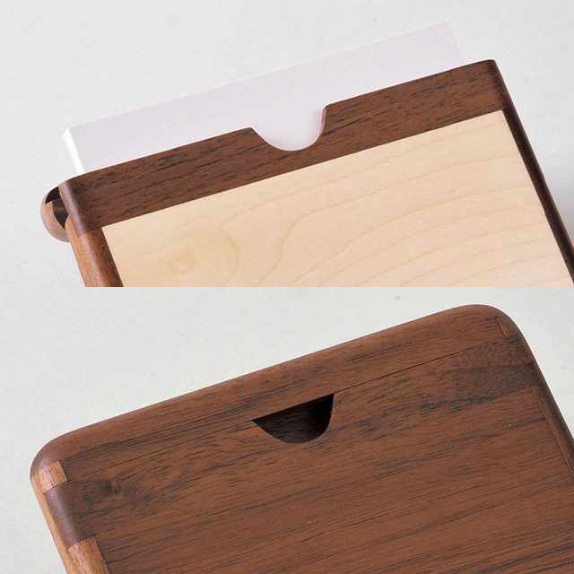 カードケース メープル／ウォールナット